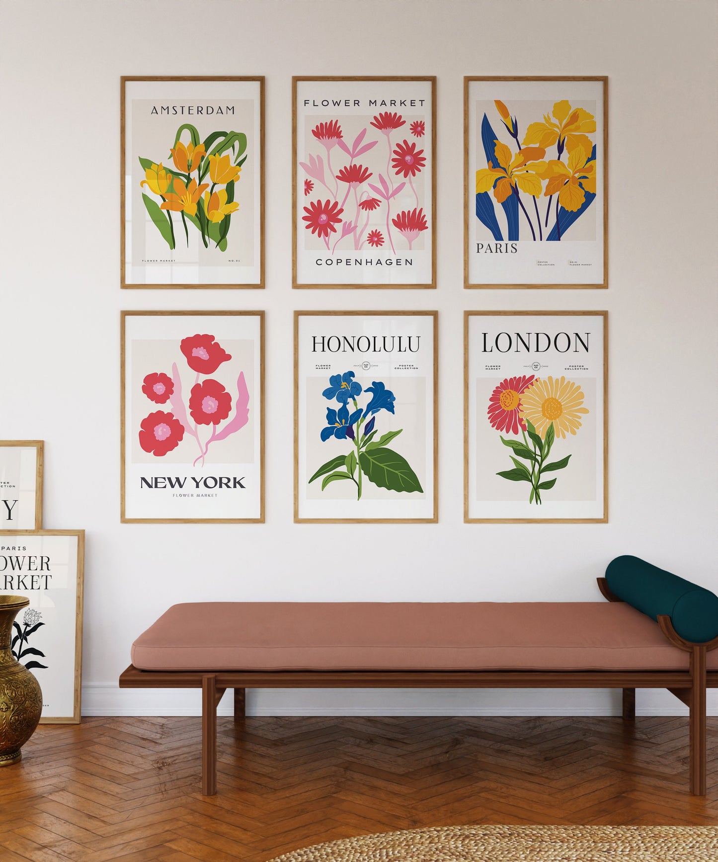 Bright Flower Market Set