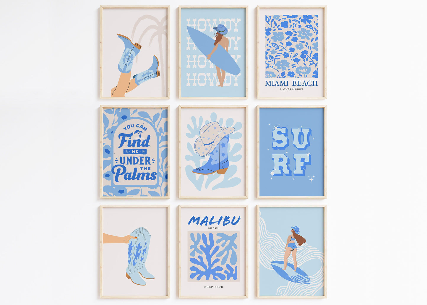 Coastal Cowgirl Surf Set