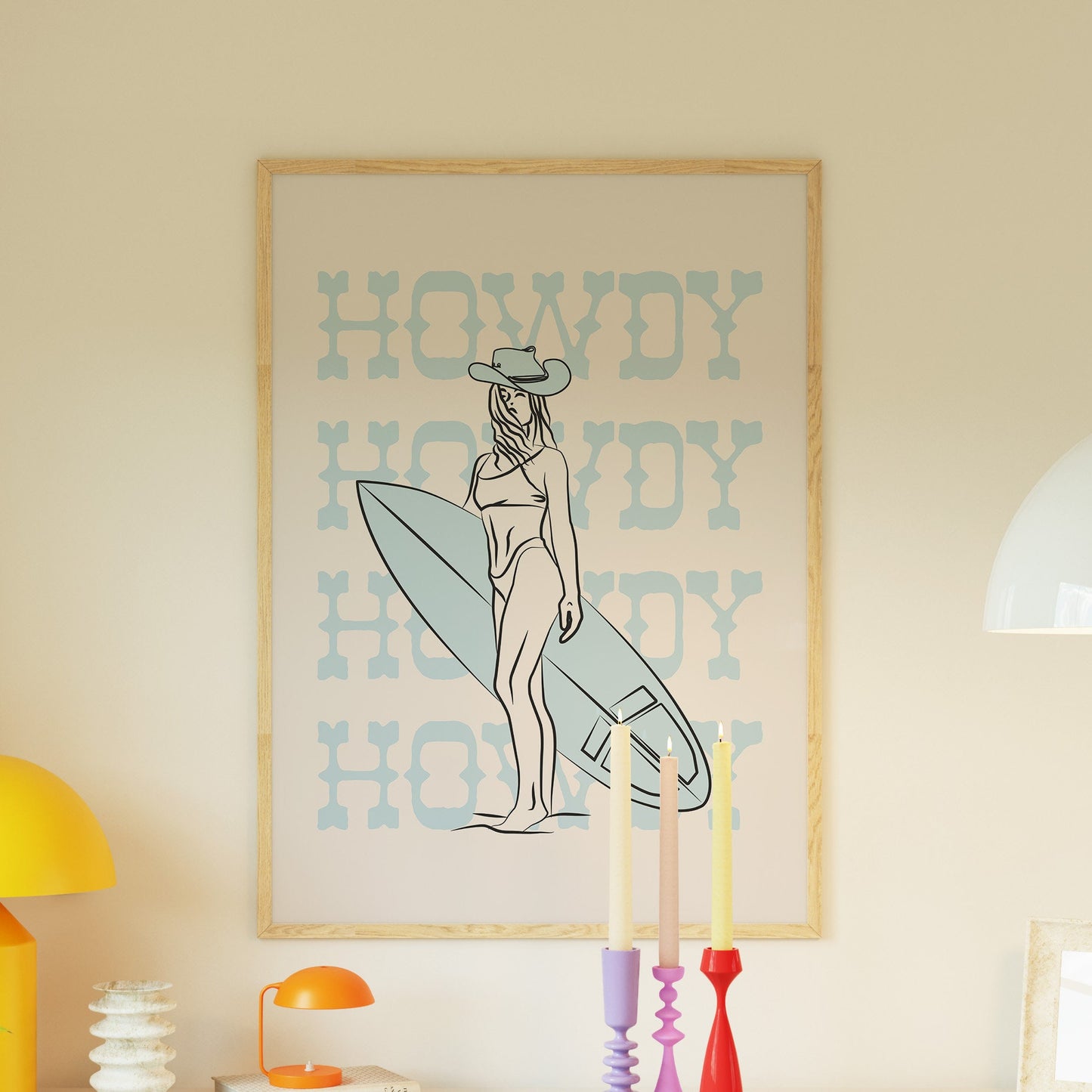 Blue Howdy Surf