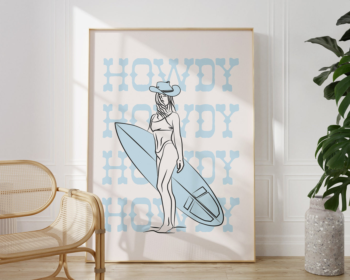 Blue Howdy Surf