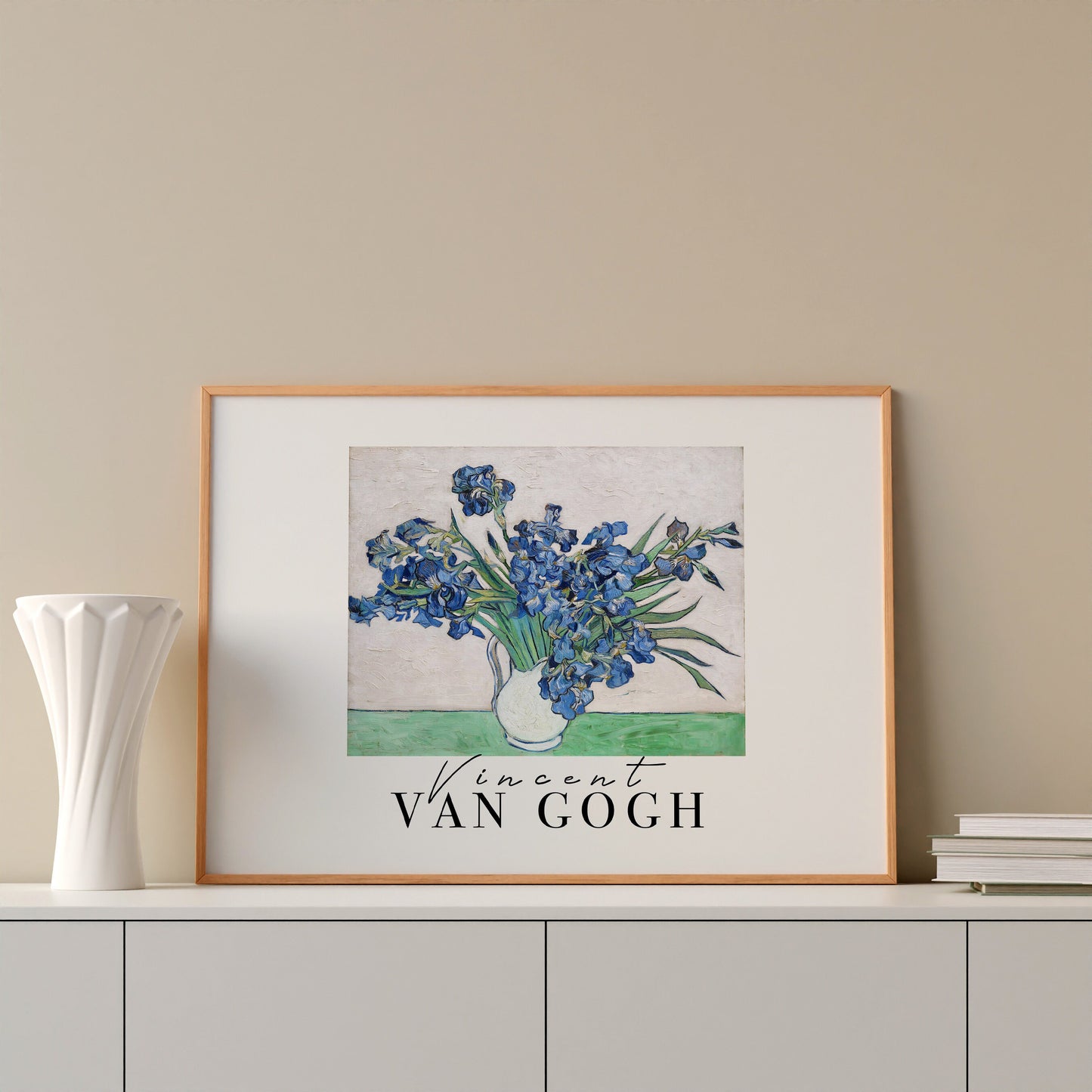 Van Gogh Irises Vase