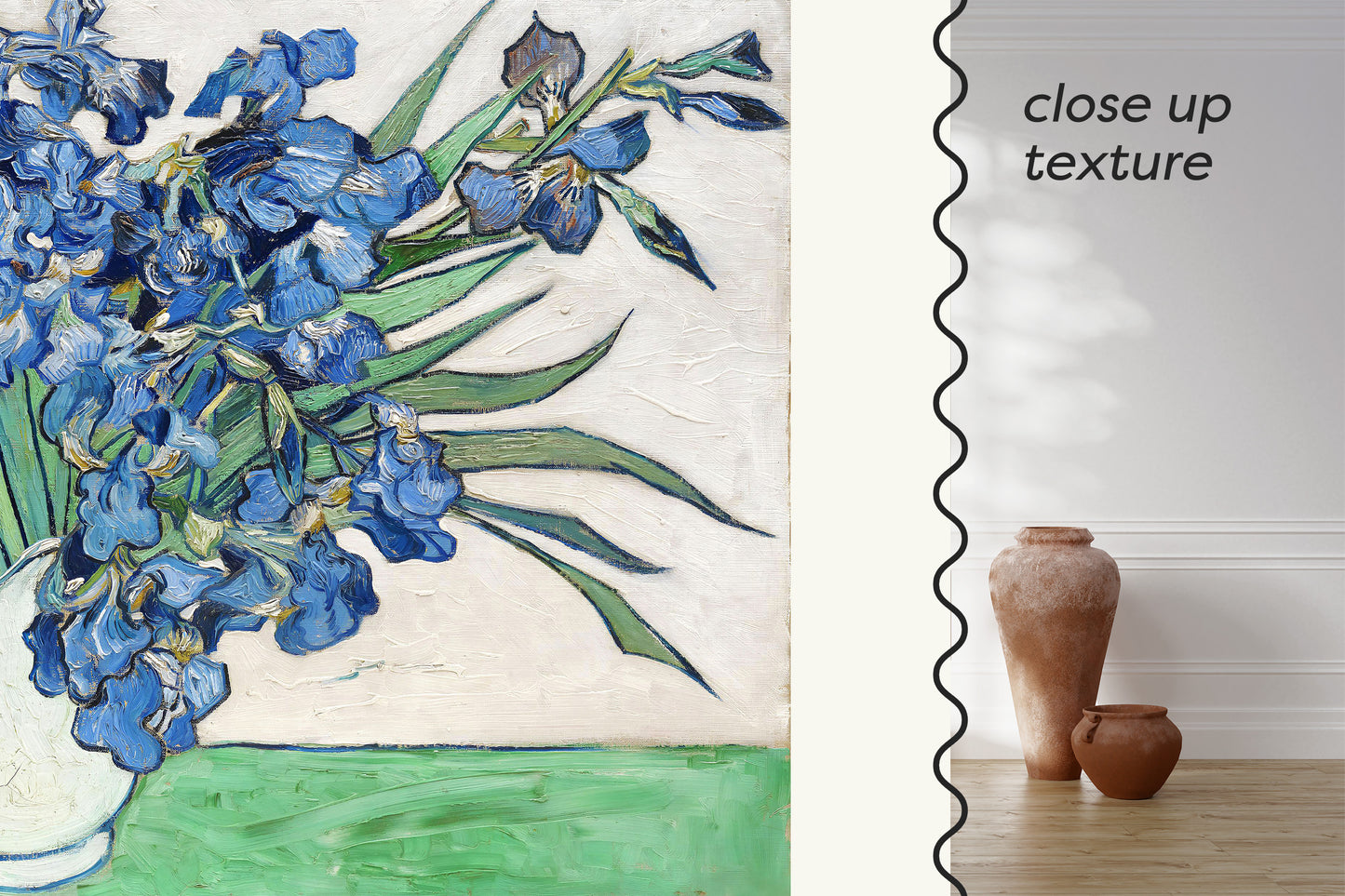 Van Gogh Irises Vase