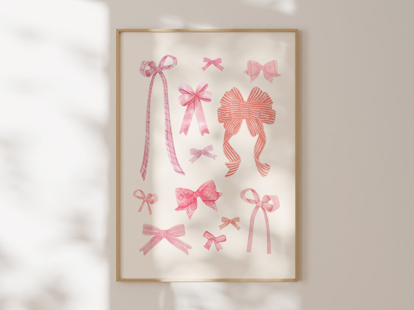 Pink Coquette Bow Set