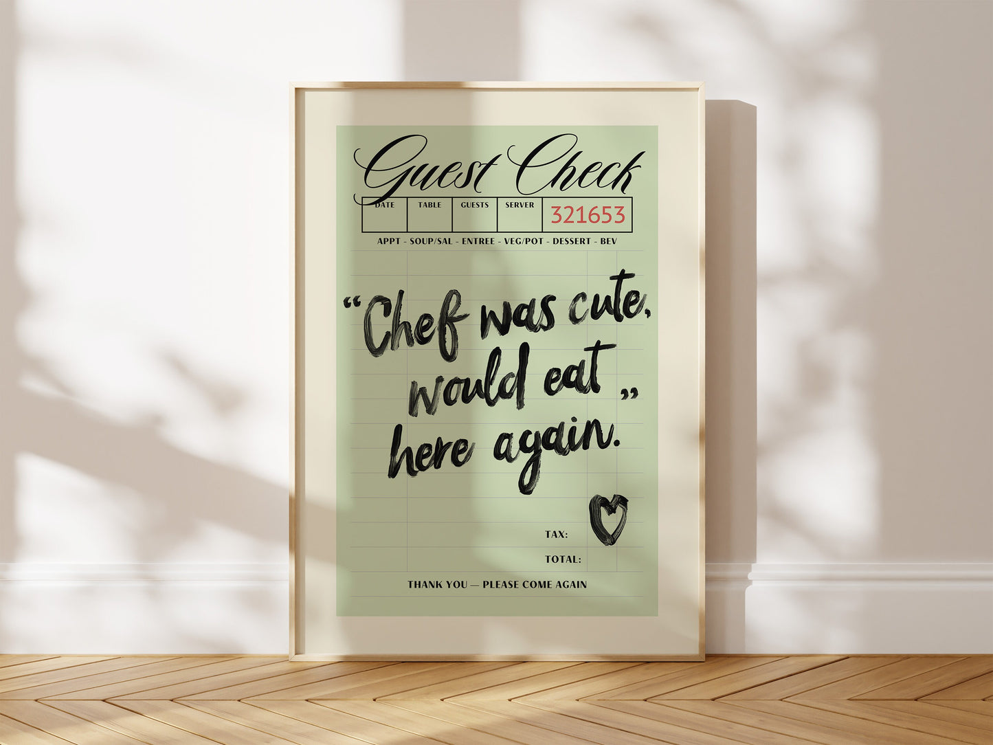 Cute Chef Quote