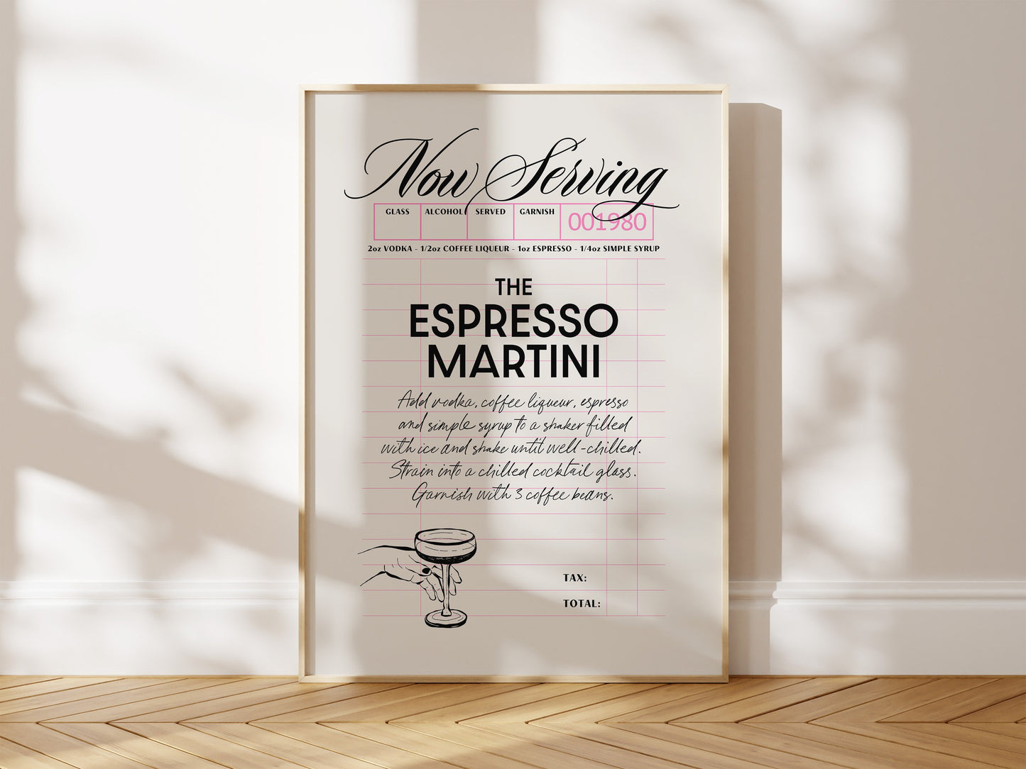 Espresso Martini Guest Check