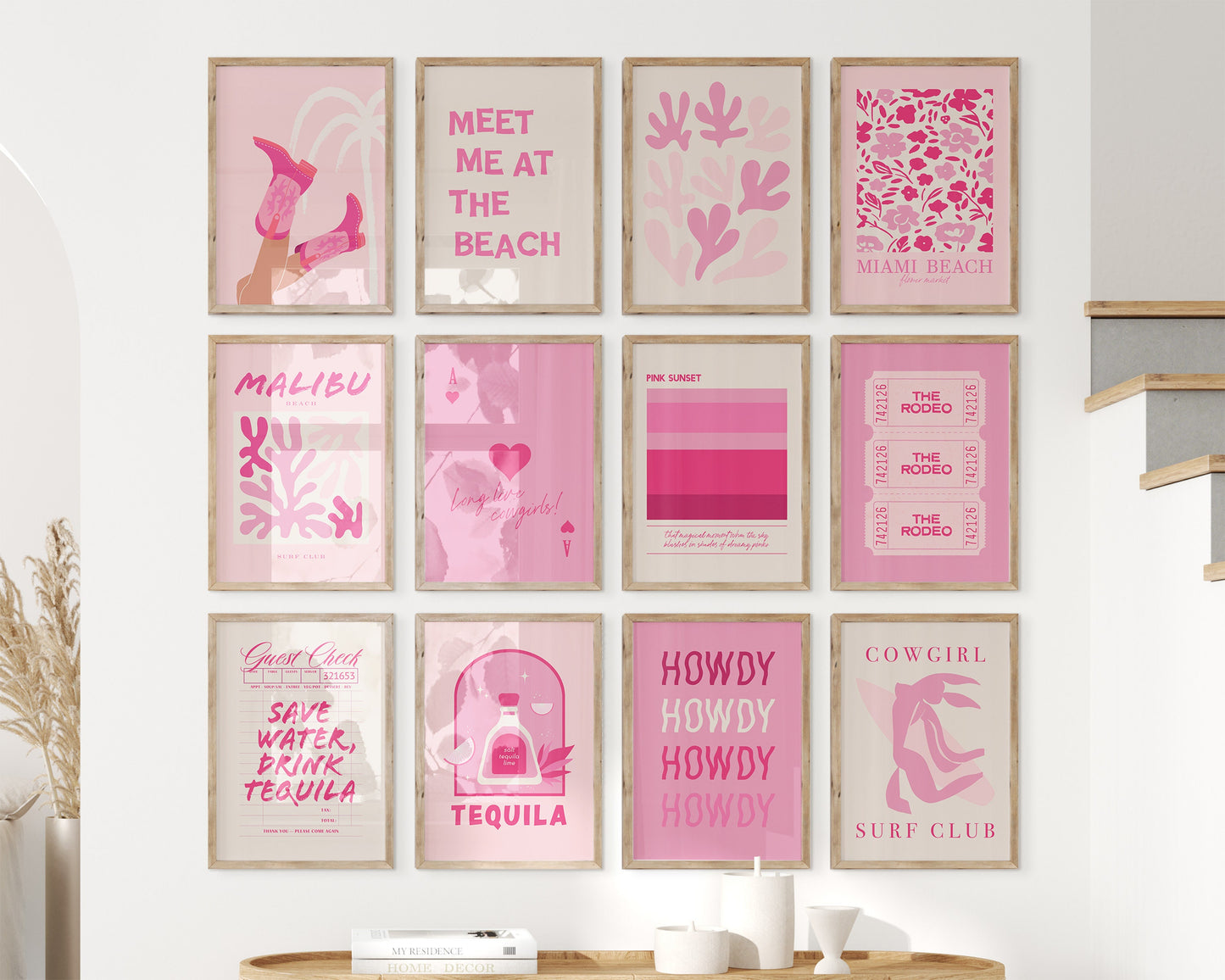 Pink Coastal Cowgirl Set