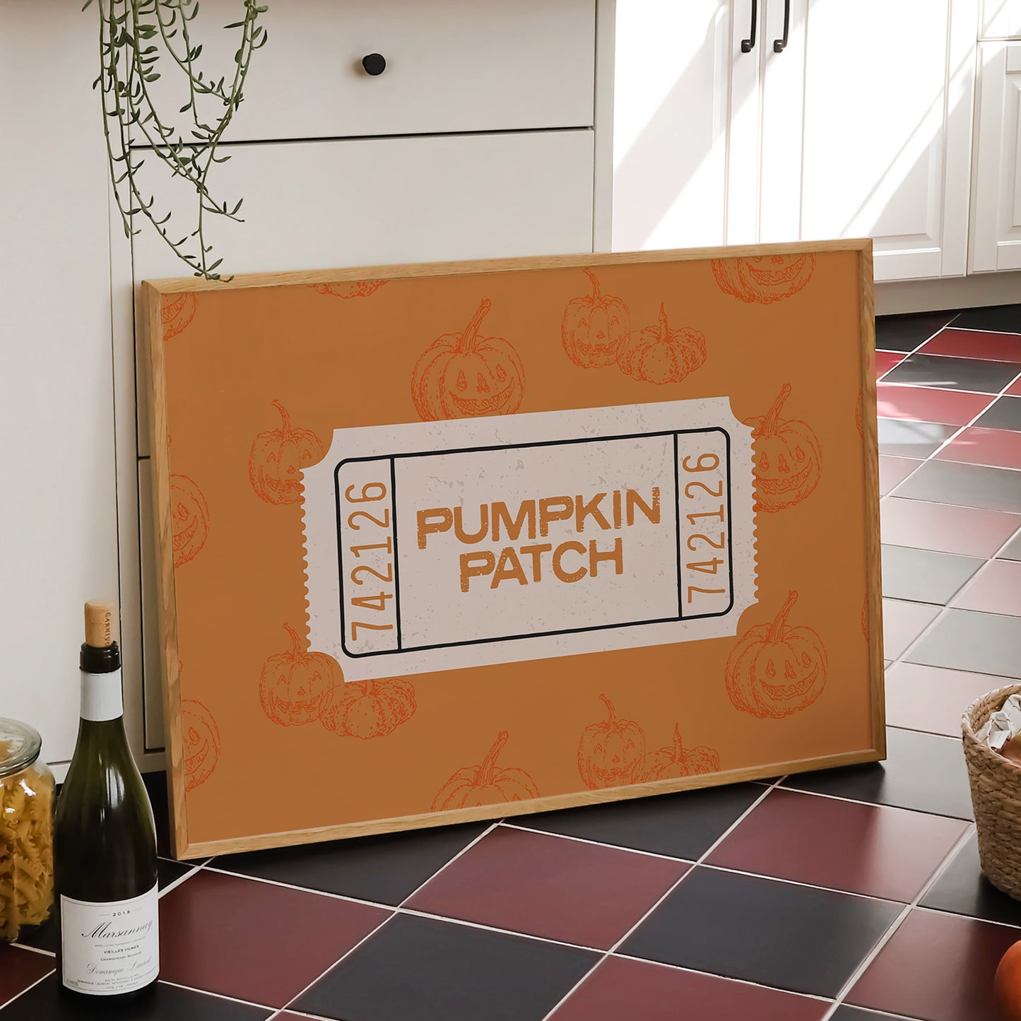 Pumpkin Patch Ticket Stub