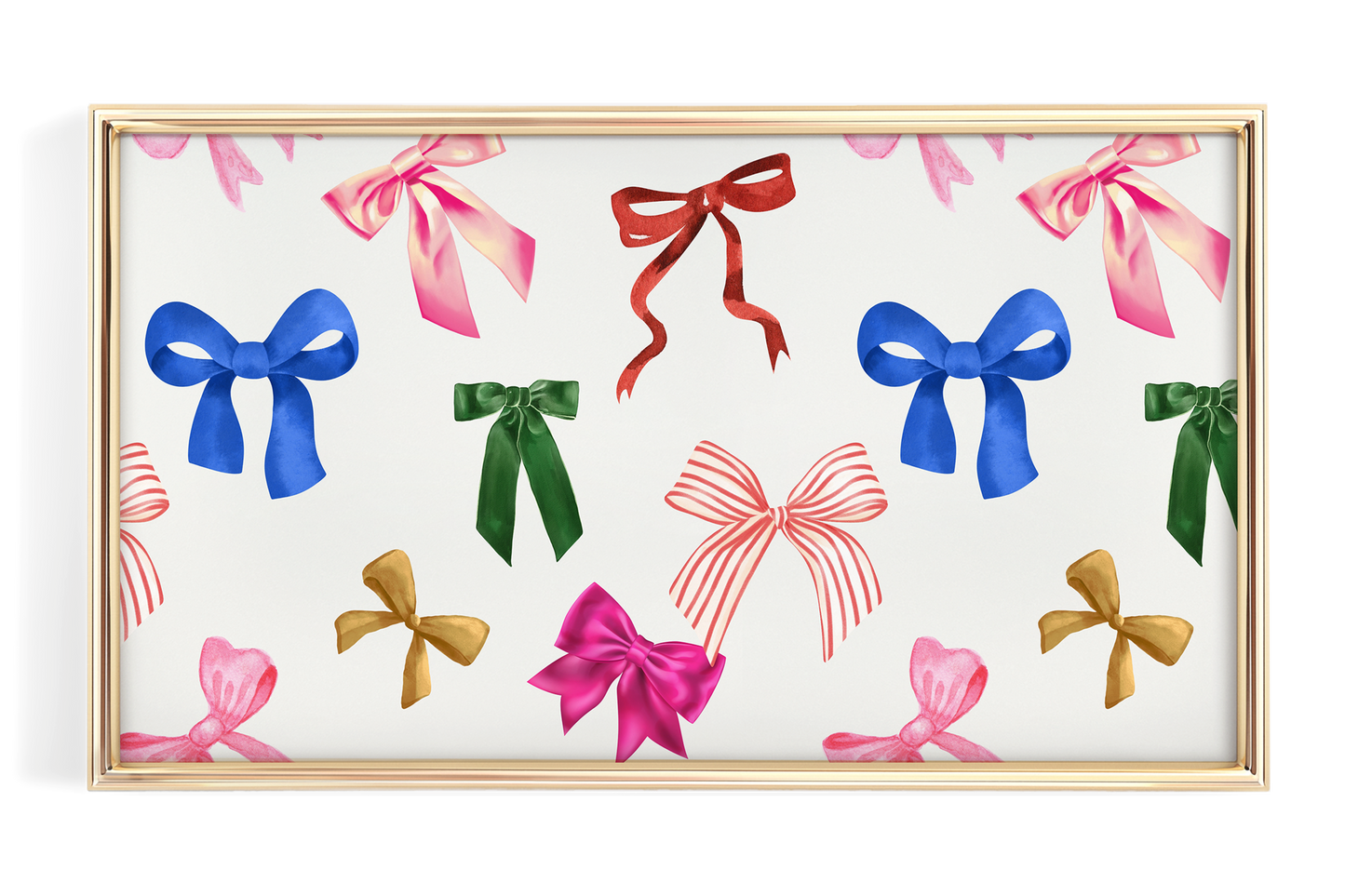 Colorful Coquette Christmas Bows