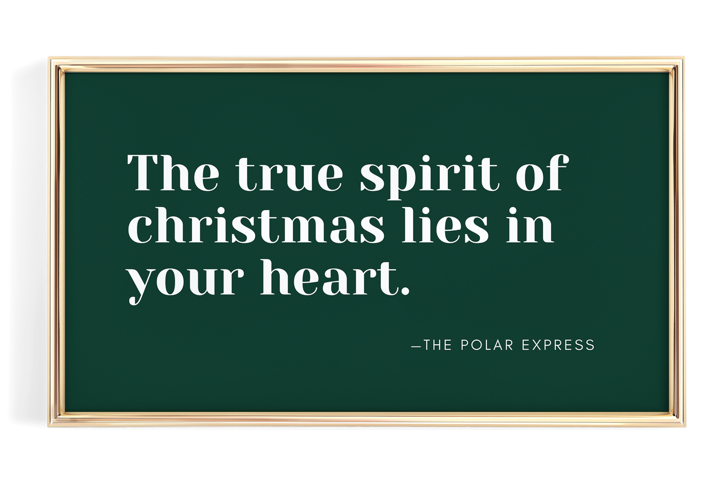 True Spirit of Christmas Quote