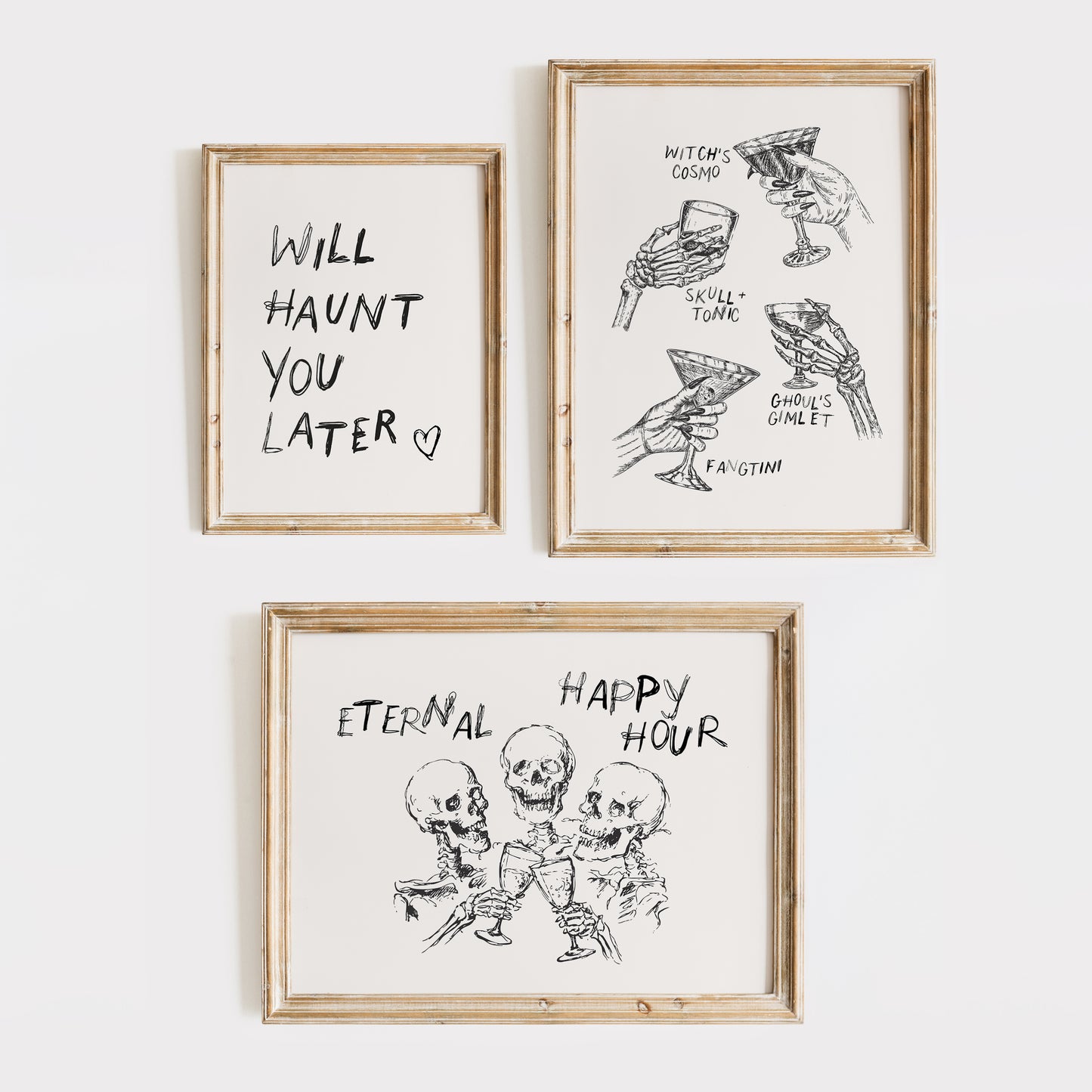 Spooky Season Halloween Gallery Wall Set