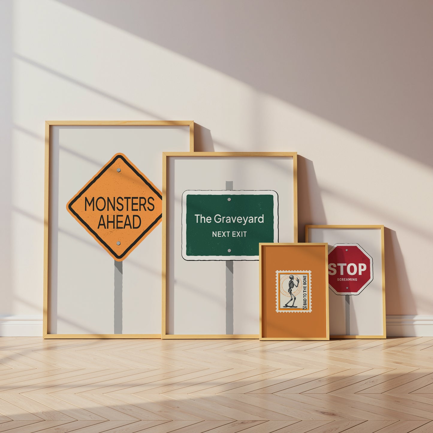 Spooky Season Halloween Gallery Wall Set