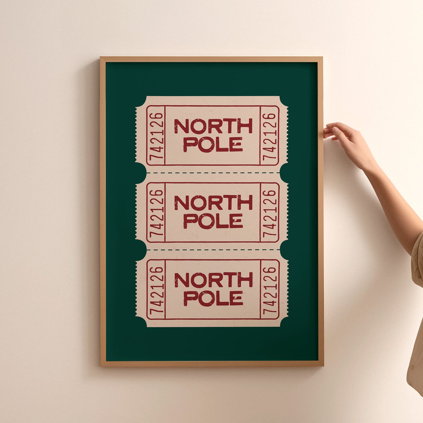 North Pole Ticket Stubs