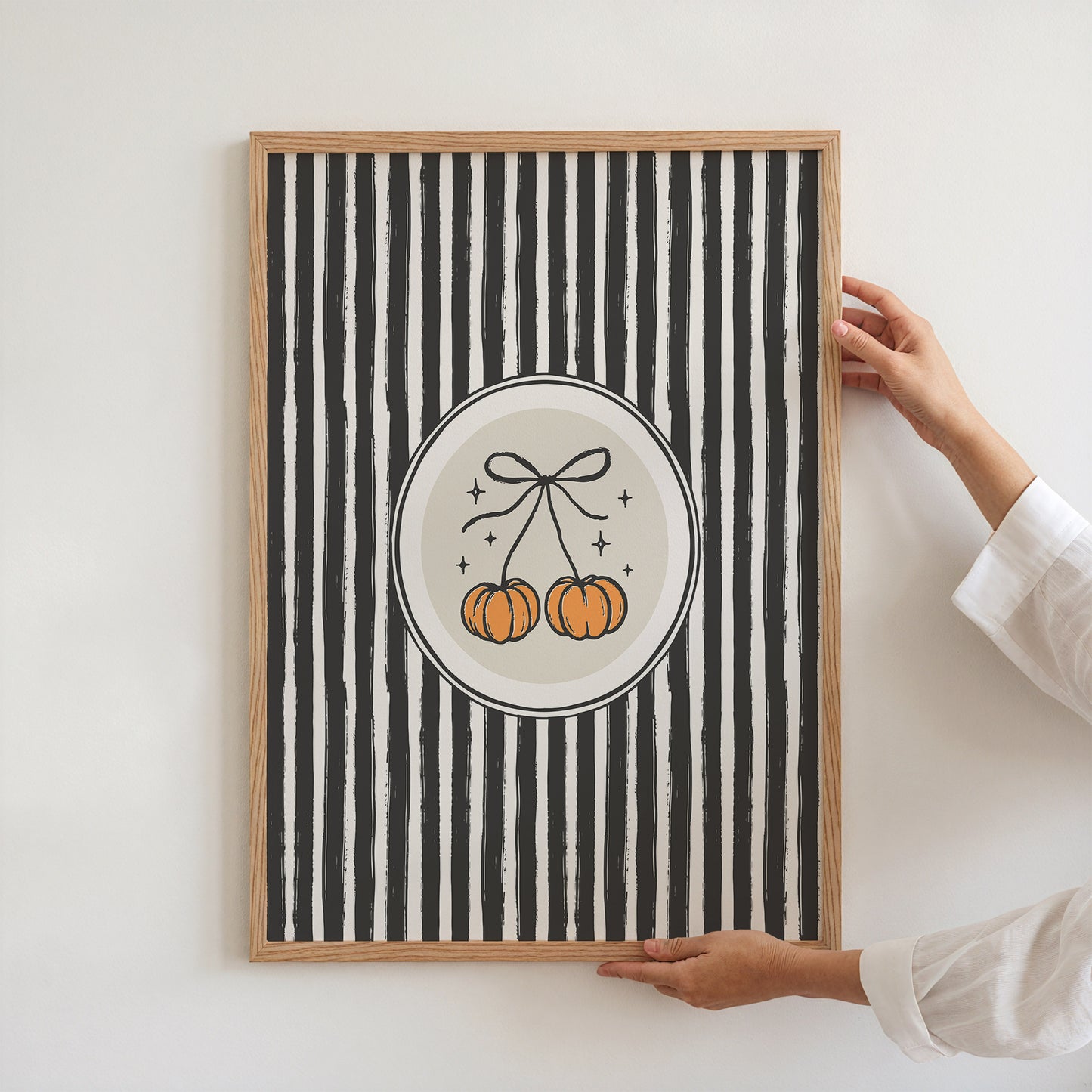 Striped Coquette Pumpkin
