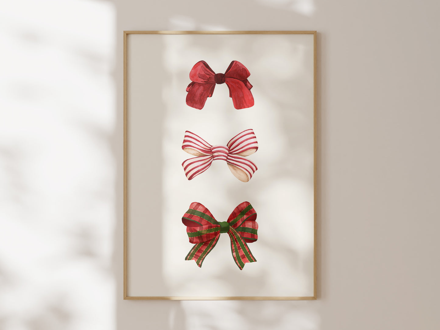 Red Coquette Bows