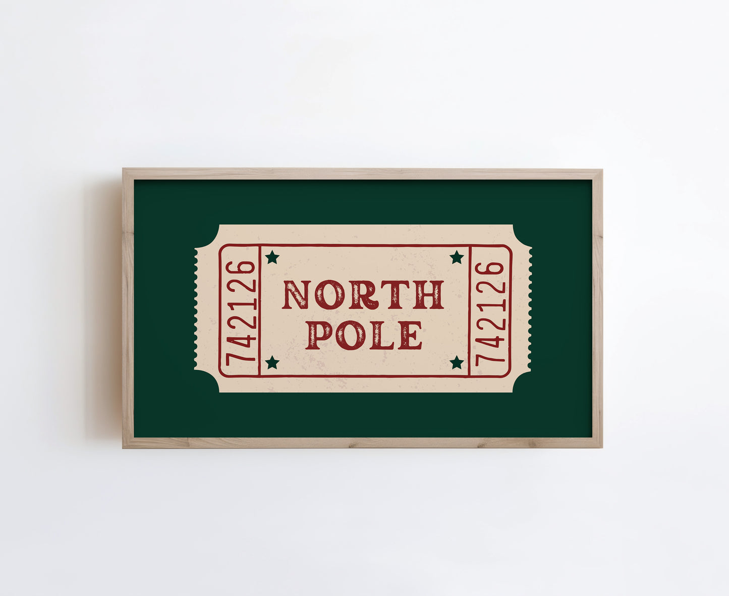 North Pole Ticket