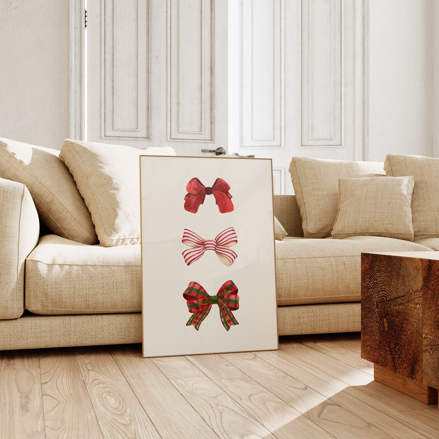 Red Coquette Bows
