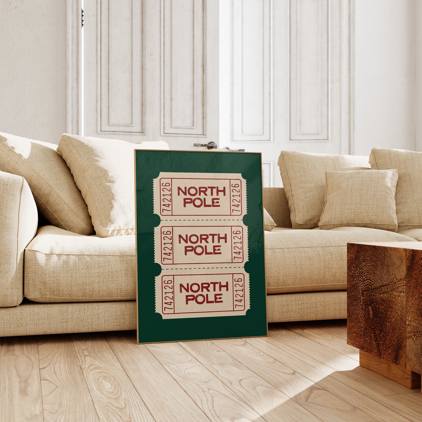 North Pole Ticket Stubs