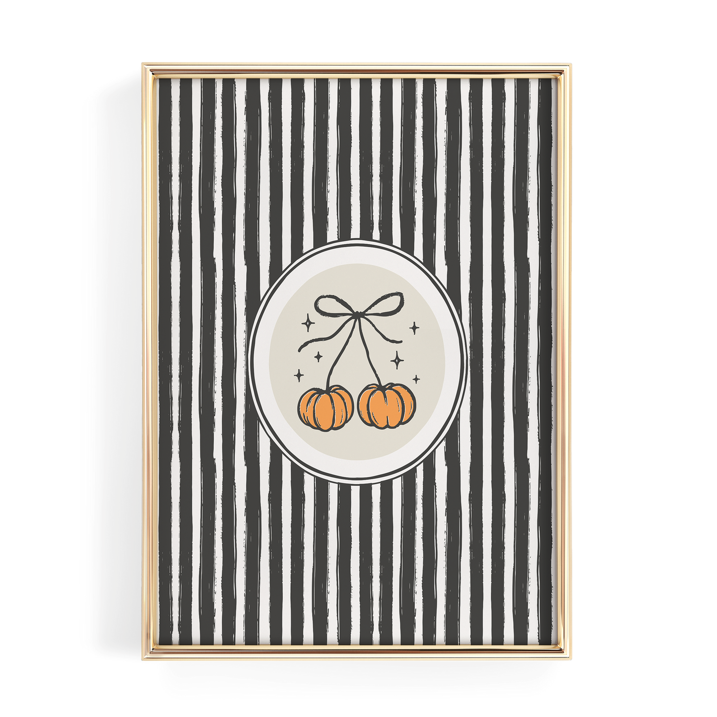 Striped Coquette Pumpkin