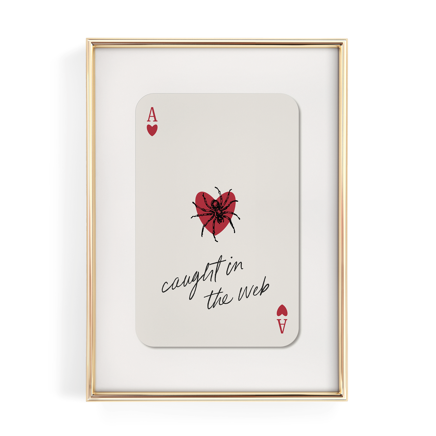 Caught in the Web Ace Card