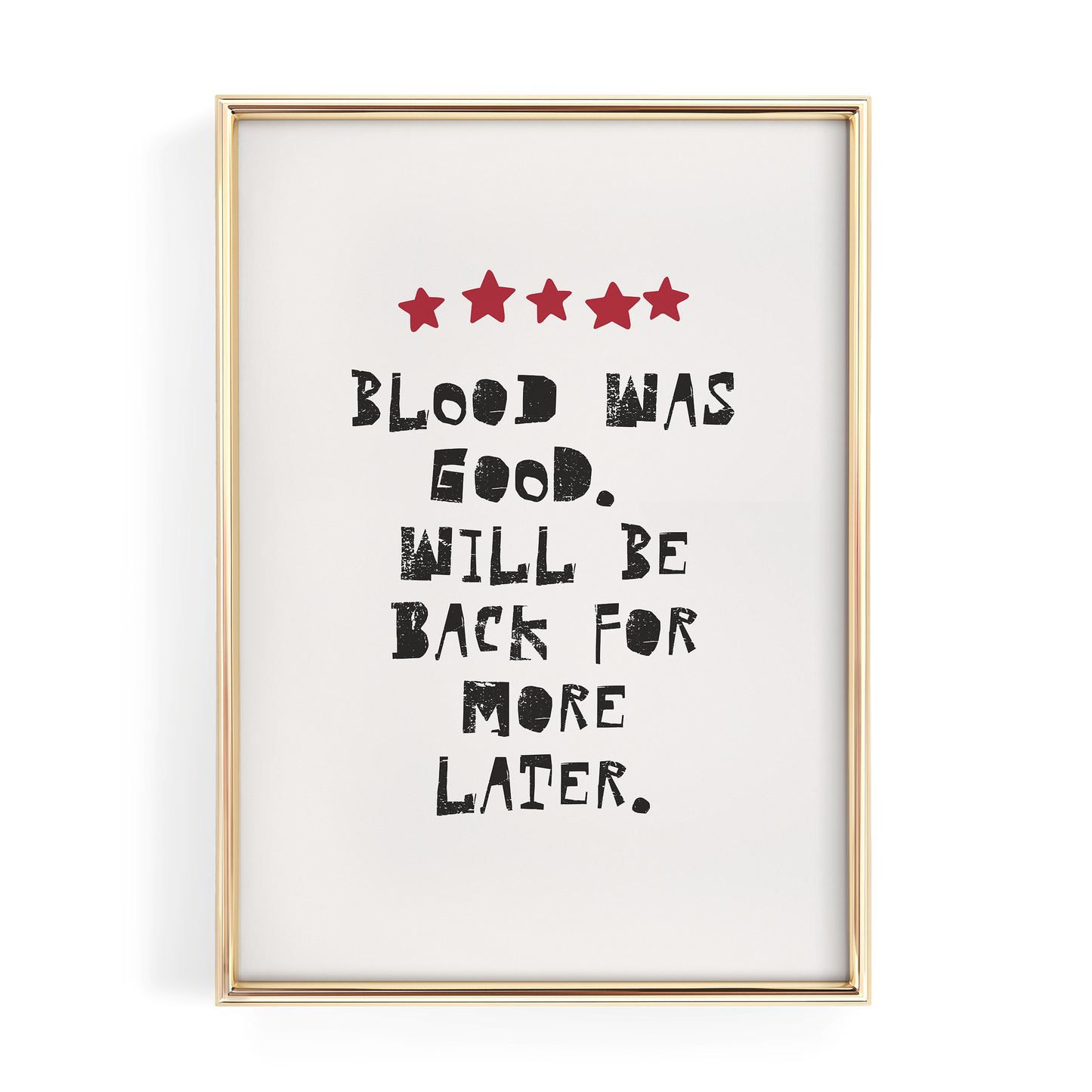 Blood Was Good Vampire's Review