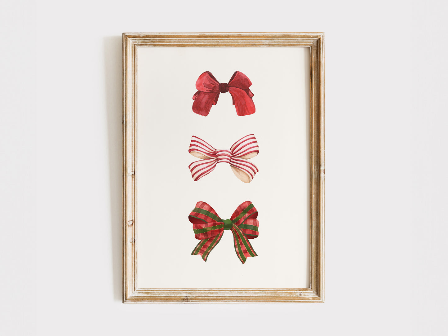 Red Coquette Bows
