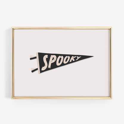 Spooky Flag Pennant