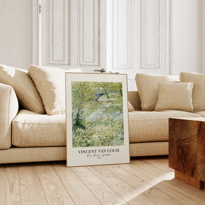 Vincent Van Gogh "River Bank in Springtime"