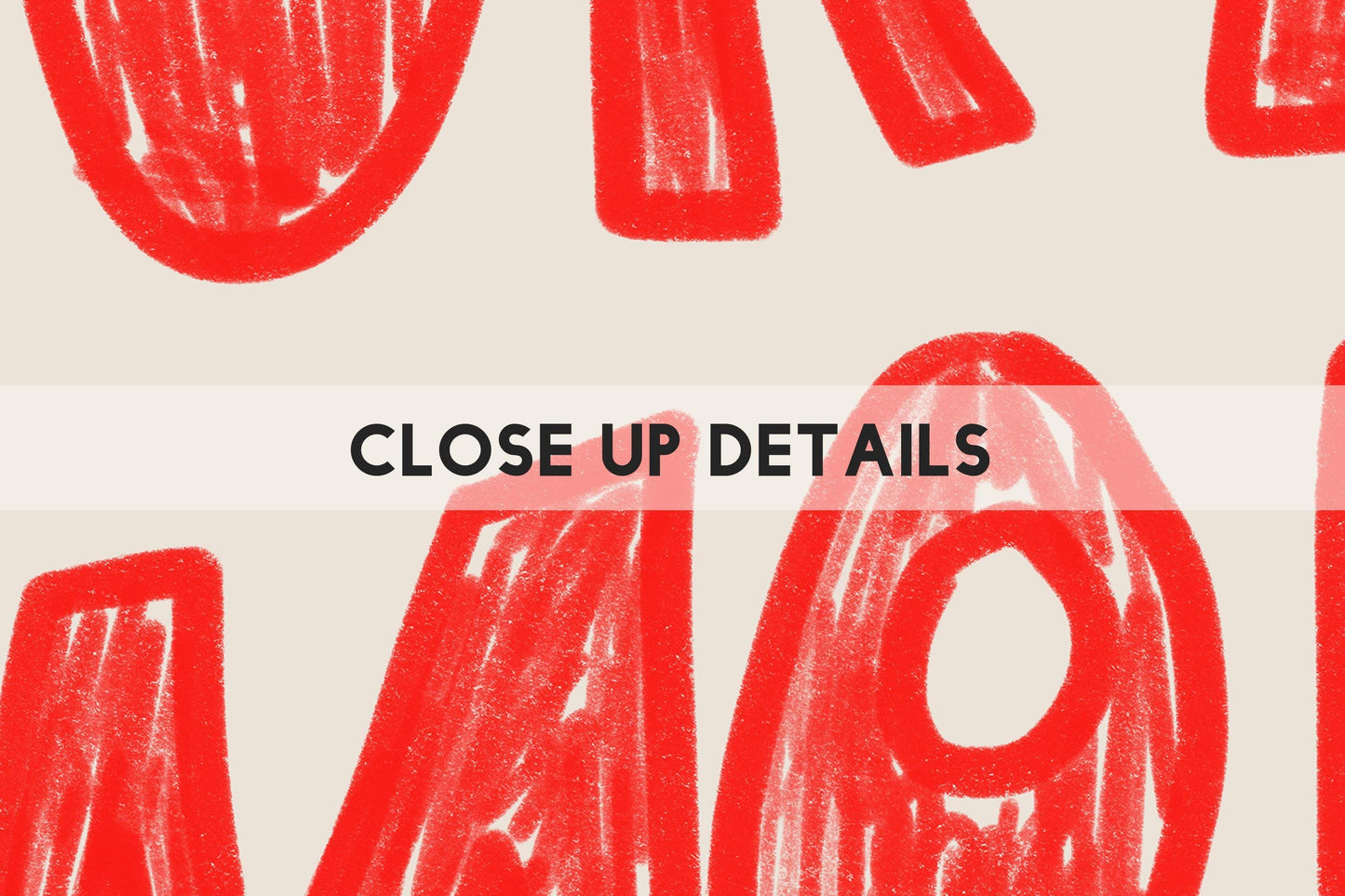 More Amore Wall Art | Red Typography Print | Romantic Bedroom Art