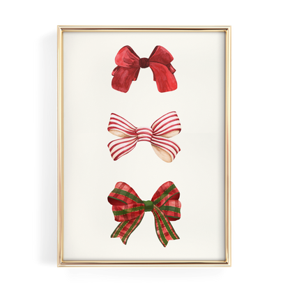 Red Coquette Bows