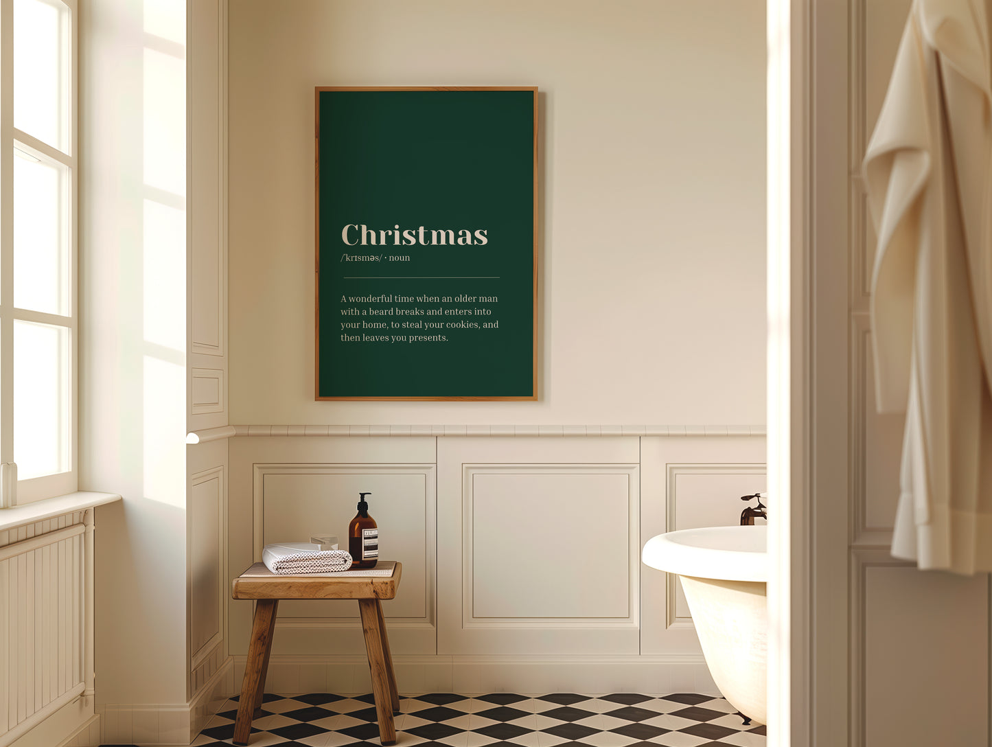Green Christmas Definition