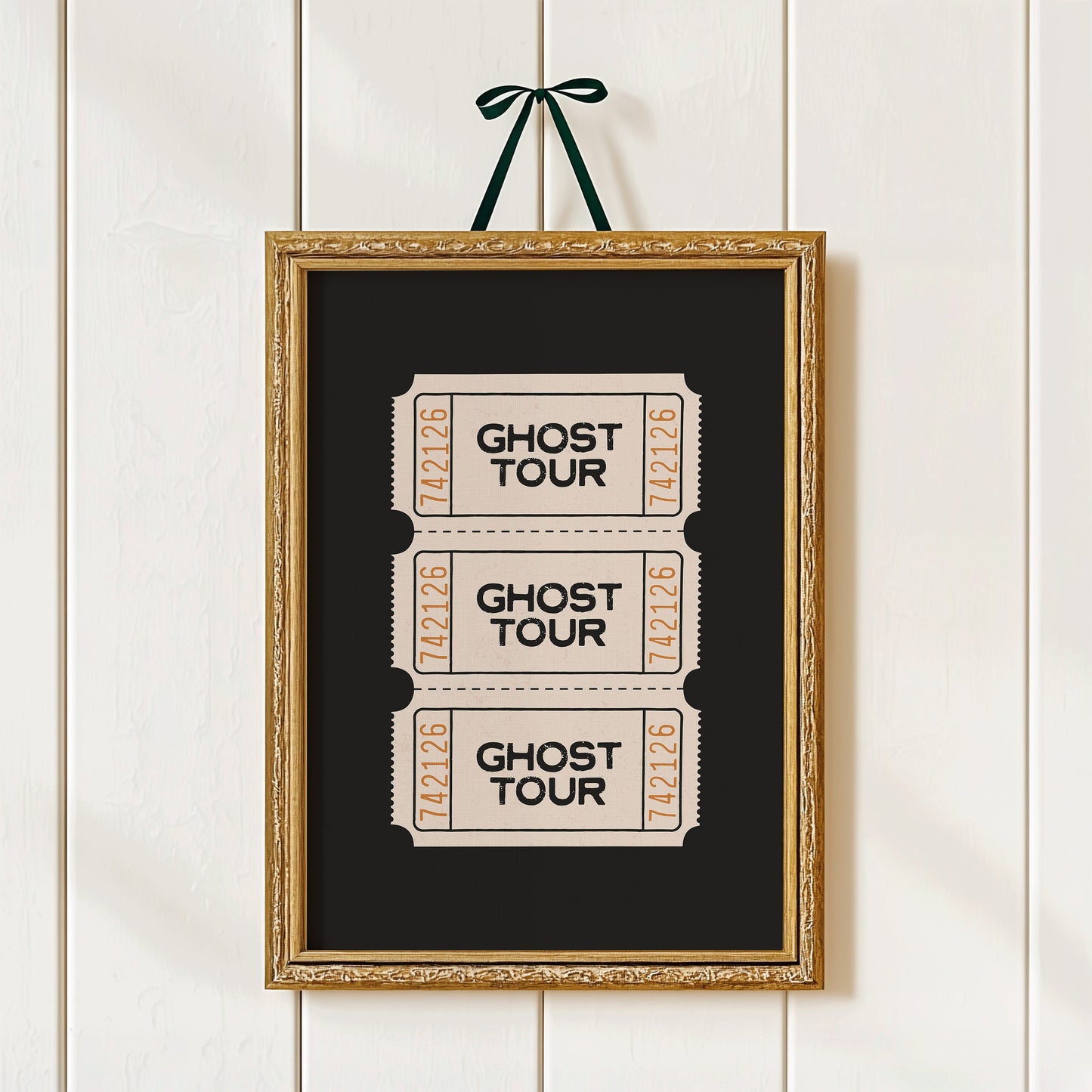 Ghost Tour Ticket Stub