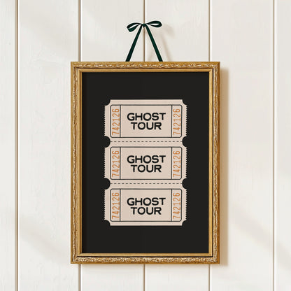 Ghost Tour Ticket Stub