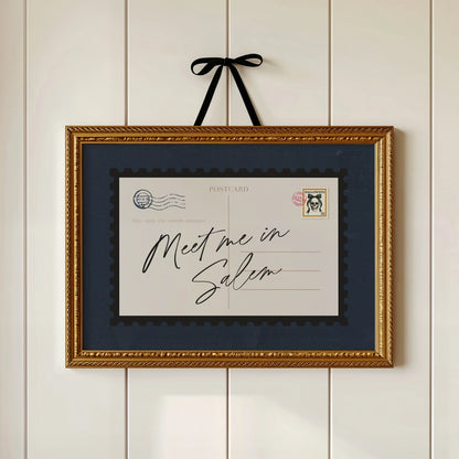Meet Me in Salem Postcard