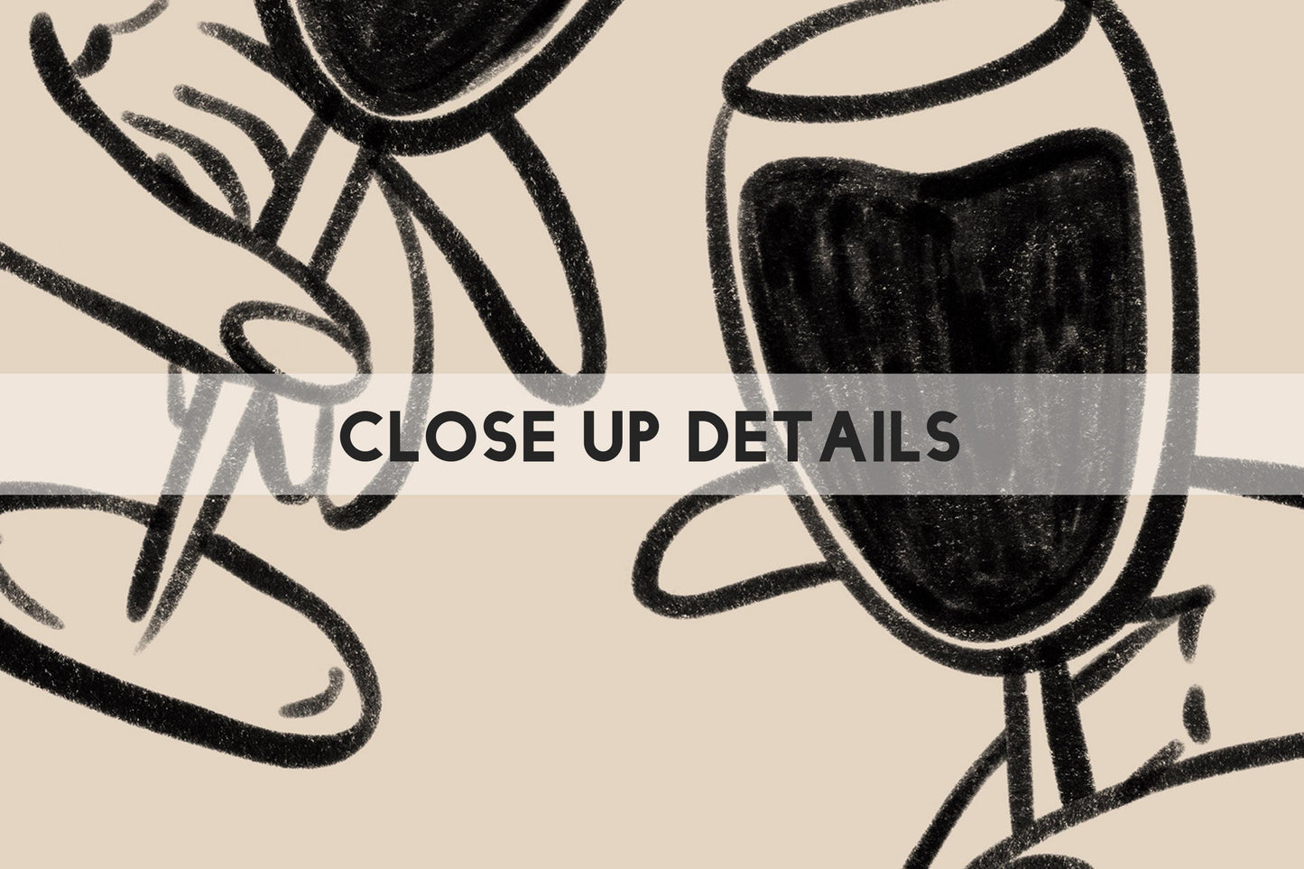 Cin Cin Cheers Print | Wine Glass Wall Art | Minimalist Line Art | Bar Cart Decor