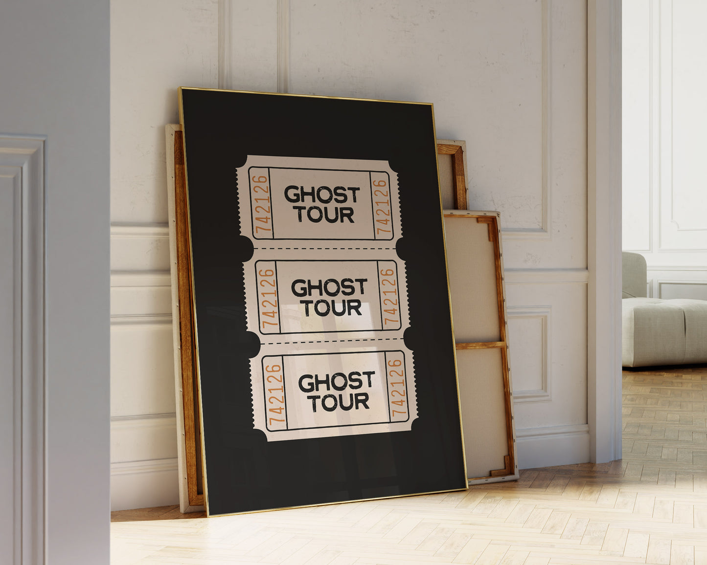 Ghost Tour Ticket Stub