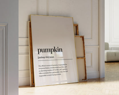 Pumpkin Definition