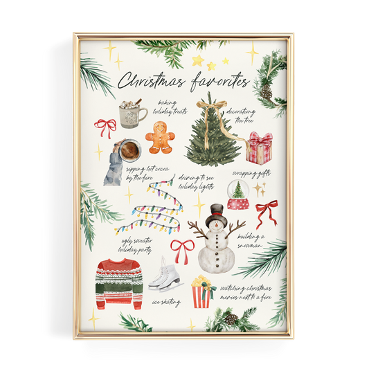 Christmas Favorites List