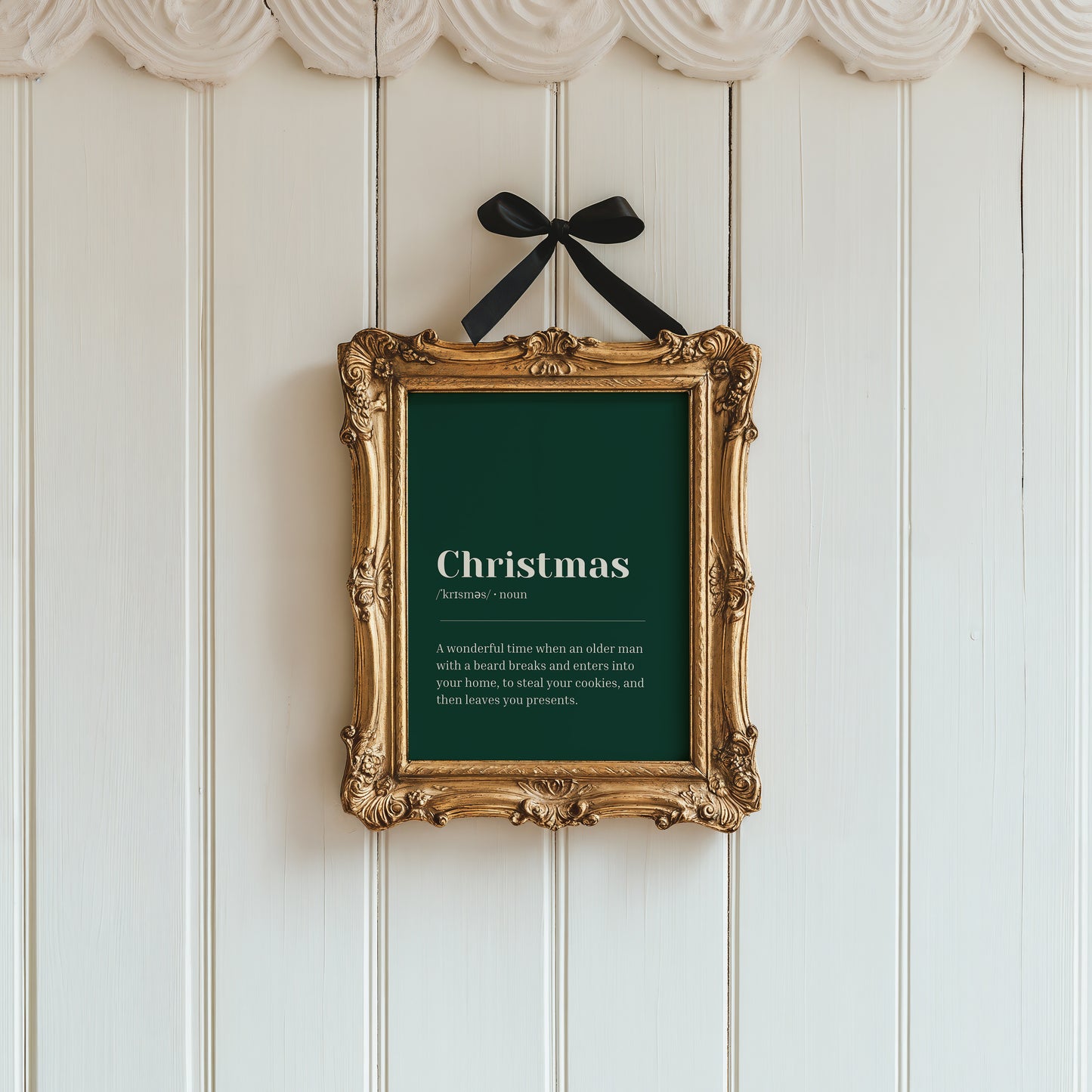 Green Christmas Definition