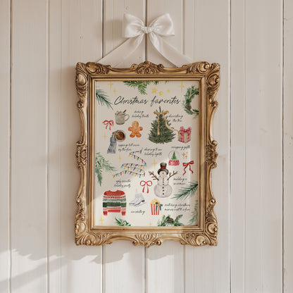 Christmas Favorites List