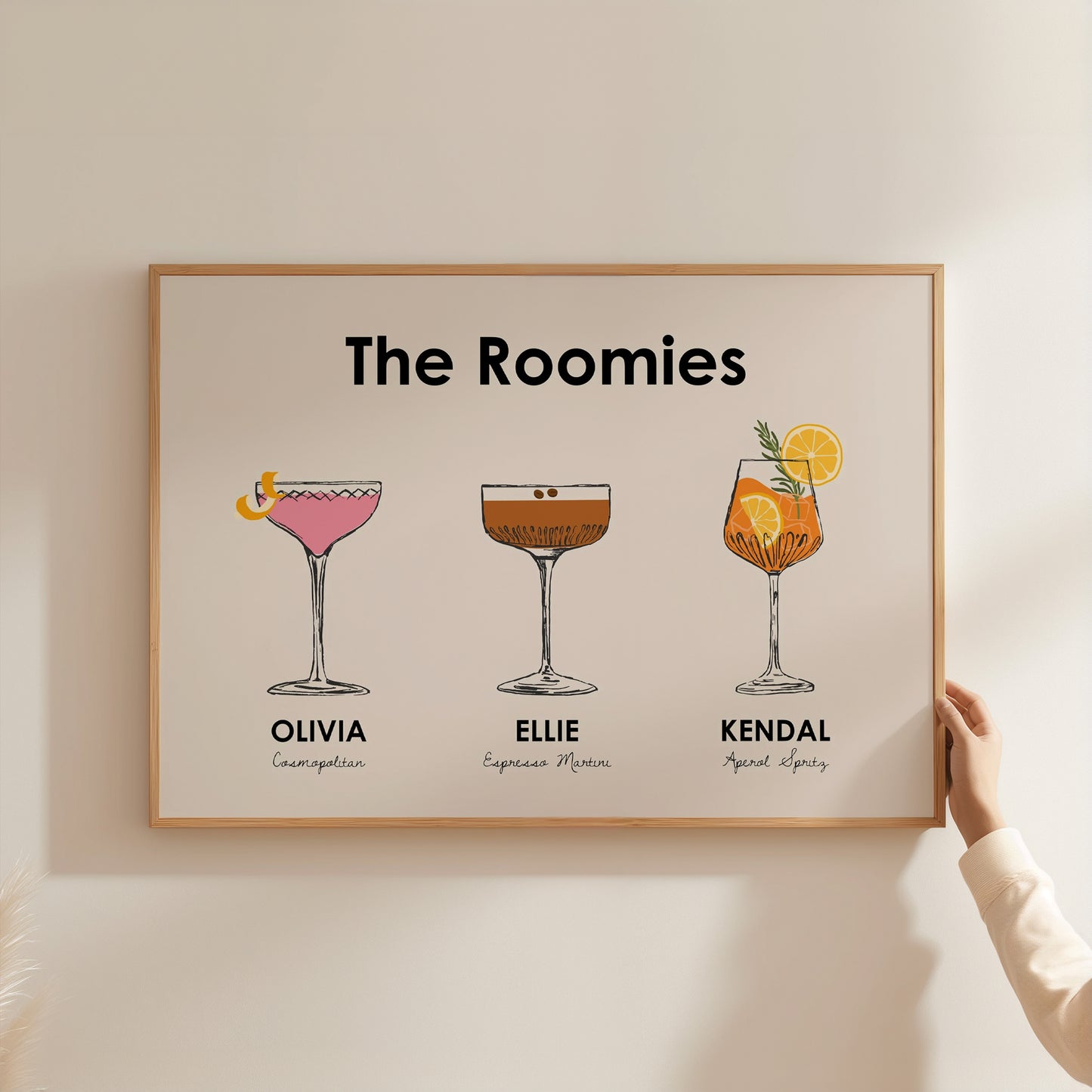Roommate Drink Print (2-4 people)