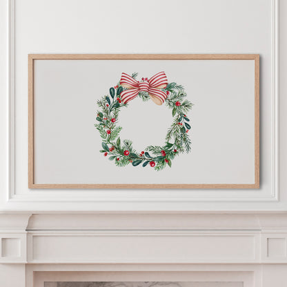 Winter Christmas Wreath