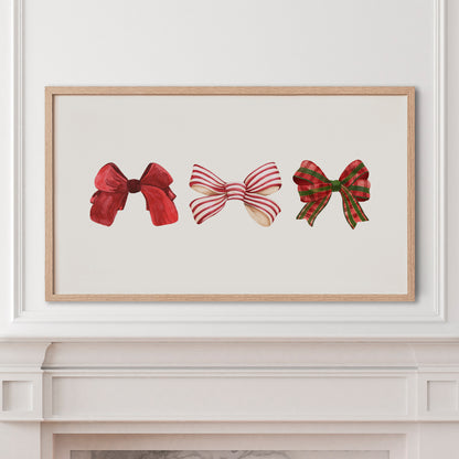 Red Coquette Bows