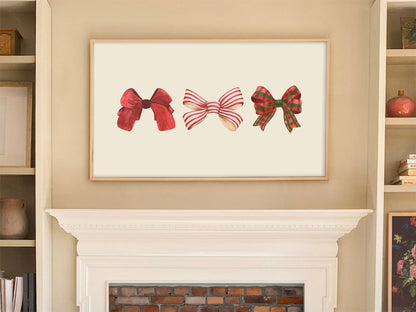 Red Coquette Bows