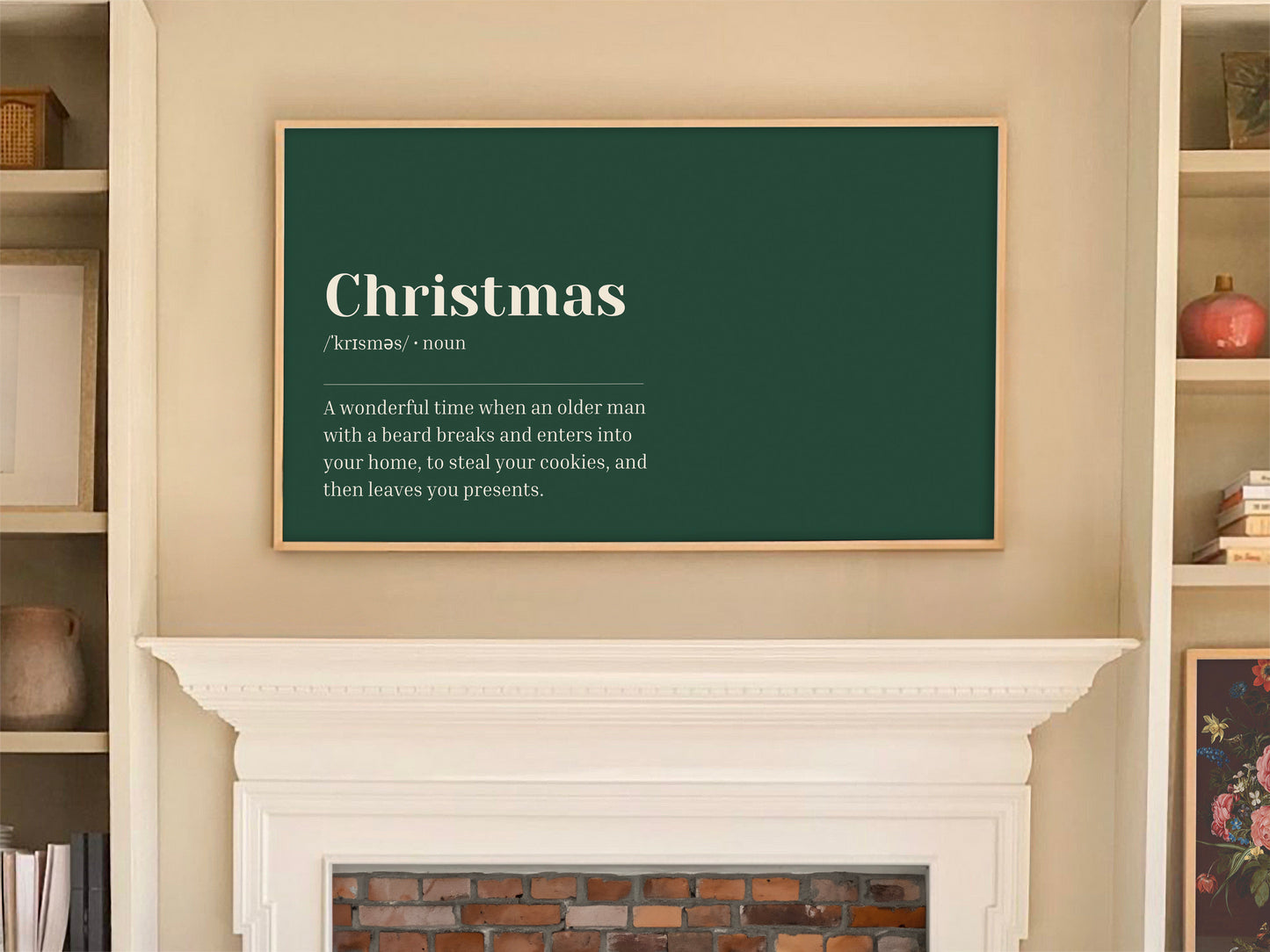 Green Christmas Definition