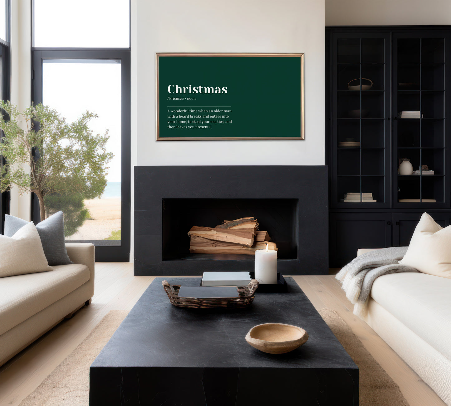 Green Christmas Definition
