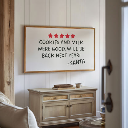 Cookies Were Good Santa Review