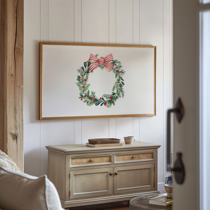 Winter Christmas Wreath
