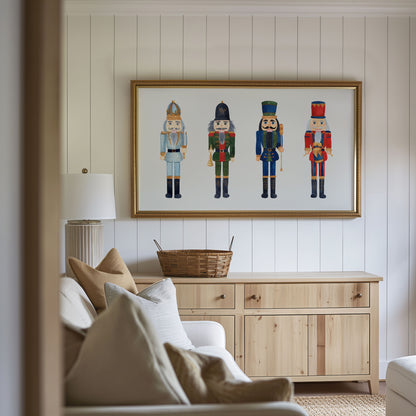 Watercolor Nutcrackers