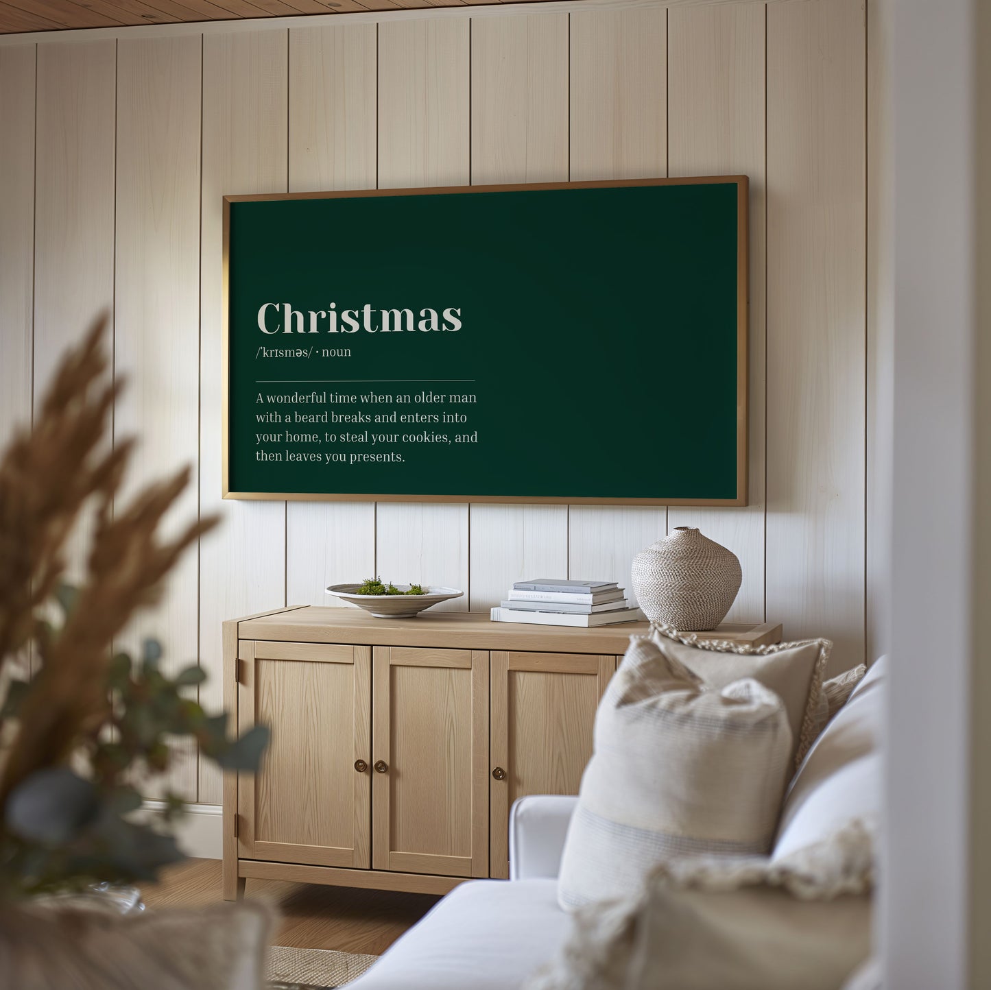 Green Christmas Definition