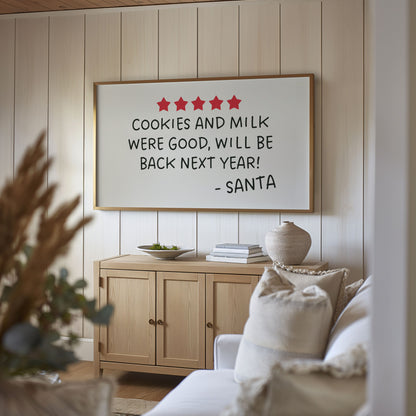 Cookies Were Good Santa Review
